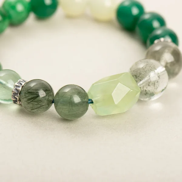 Verdant Spirit Flow – Five Elements Wood Energy Bracelet - Image 3