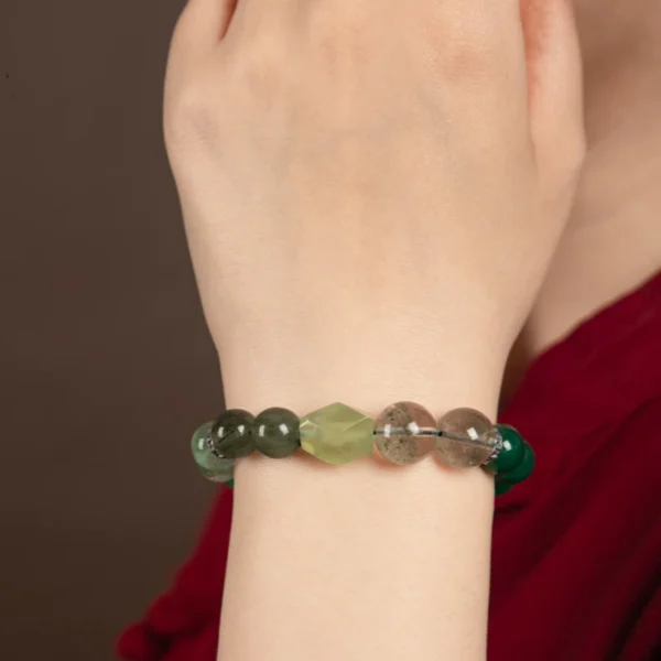 Verdant Spirit Flow – Five Elements Wood Energy Bracelet - Image 5