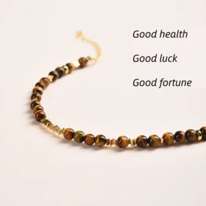 Earth Guardian – Tiger Eye & Gold Harmony Bracelet