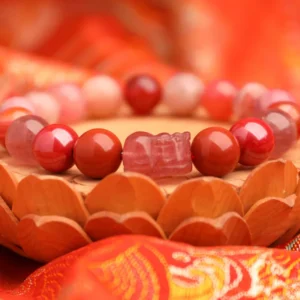 Fiery Guardian – Fire Element Pixiu Bracelet