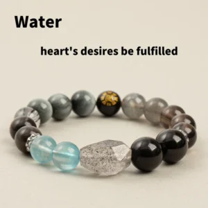 Shadow Flow – Five Elements Water Energy Bracelet