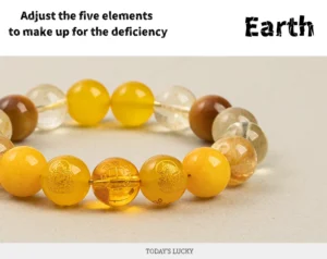 energy crystals handmade bracelet