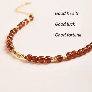 Radiant Flame – Garnet Energy Bracelet