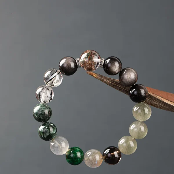 wearing Water-Wood Element Energy Bracelet