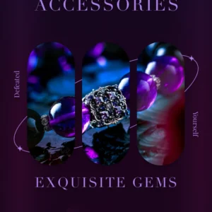 Mystic Night – Amethyst & Blue Tiger Eye Bracelet | RUYE Crystal Jewelry