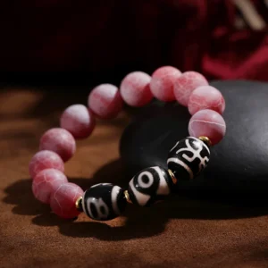 Guardian Flow – Dzi Agate Healthy Energy Bracelet