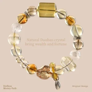 Endless Fortune – Citrine & Super Seven Wealth Bracelet
