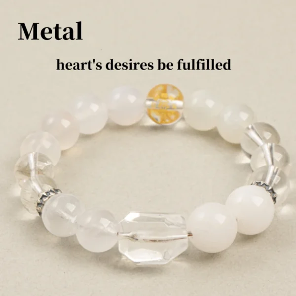 White crystal bracelet