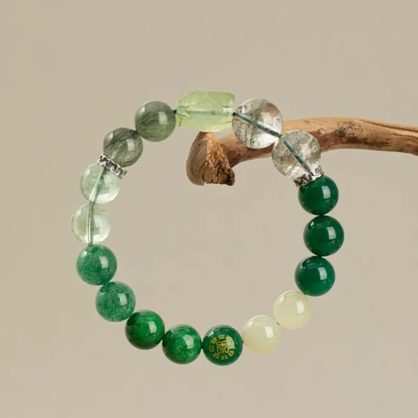 Verdant Spirit Flow – Five Elements Wood Energy Bracelet - Image 2