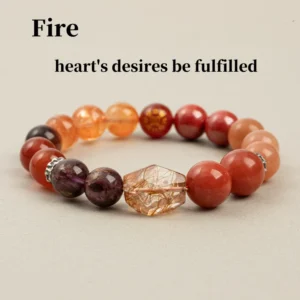 Flame Radiance– Five Elements Fire Energy Bracelet
