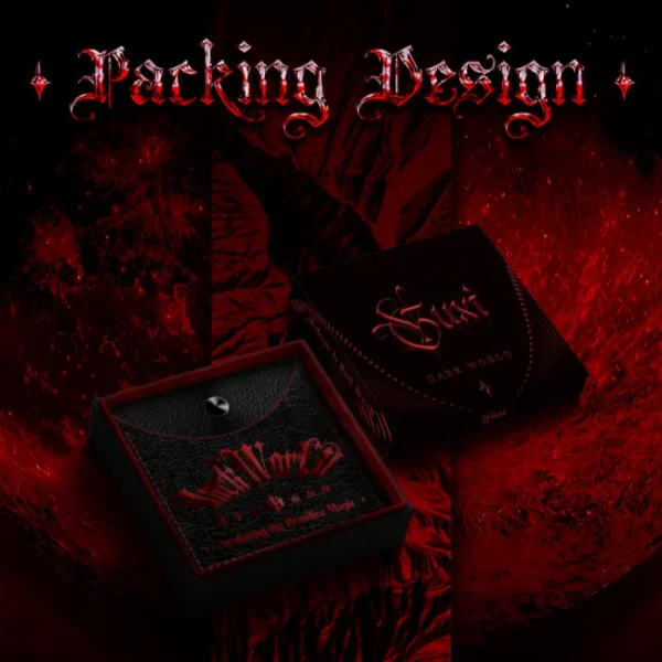 GUXI brand high-end dark style packaging design