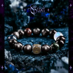 Guxi Series — 925 Silver Hand-carved Four Divine Beasts Men’s Bracelet