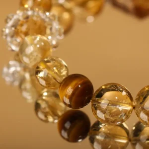 Golden Ascend – Wealth Crystal Bracelet