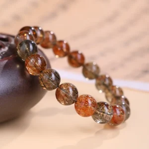 Vital Shield – Black Gold Super Seven Wellness Bracelet