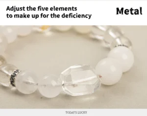 White crystal bracelet