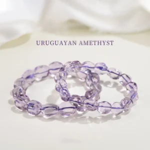 Dream Clarity – Uruguayan Amethyst Bracelet