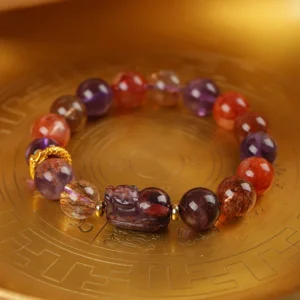 Mystic Fortune – Amethyst Phantom Pixiu Bracelet