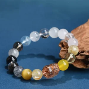 Ocean Root – Five Elements Earth Metal Water Balance Bracelet