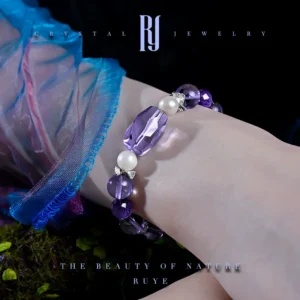 RUYE – Moonshade Bloom Handmade Crystal Bracelet