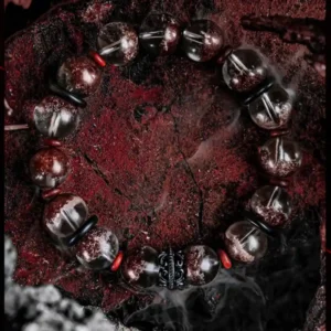 Phantom Force – Red Ghost Crystal Men’s Energy Bracelet