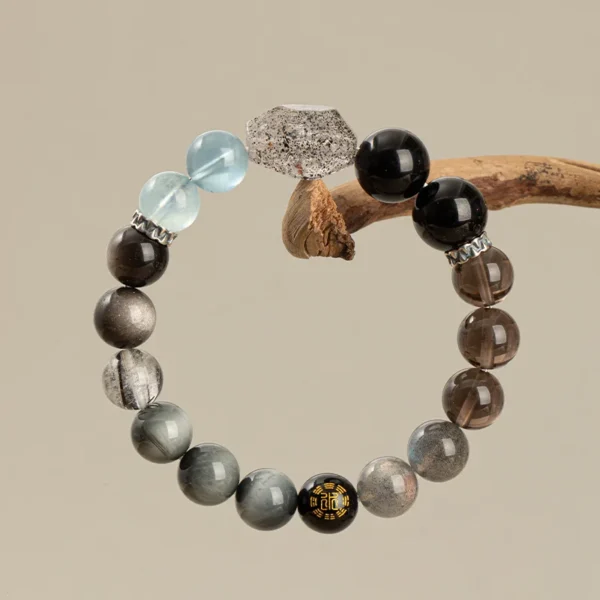 Shadow Flow – Five Elements Water Energy Bracelet - Image 2