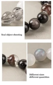 Silent Clarity – Metal &Water Element Energy Bracelet