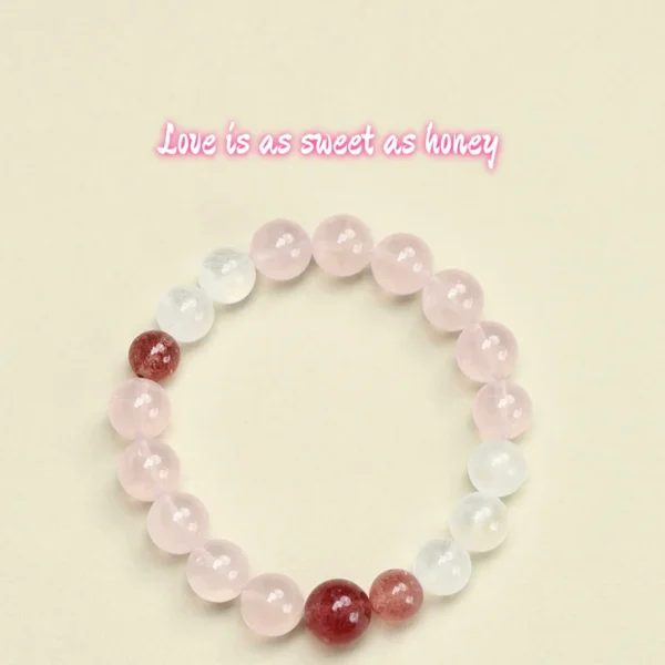 Sweet Harmony bracelet on beige background