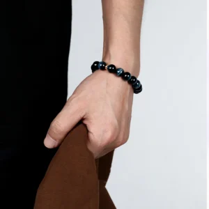 Midnight Focus – Blue Tiger Eye Energy Bracelet