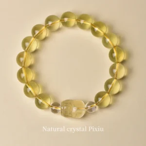 Golden Guardian – Citrine Pixiu Wealth Bracelet