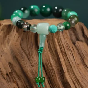 Verdant Spirit Five Elements Wood Energy Bracelet