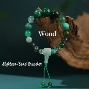 Verdant Spirit Five Elements Wood Energy Bracelet