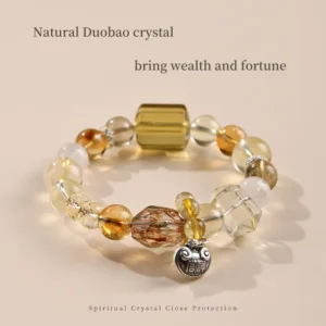 Endless Fortune – Citrine & Super Seven Wealth Bracelet