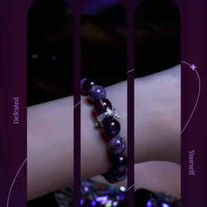 RUYE – Charoite Beaded Healing Bracelet