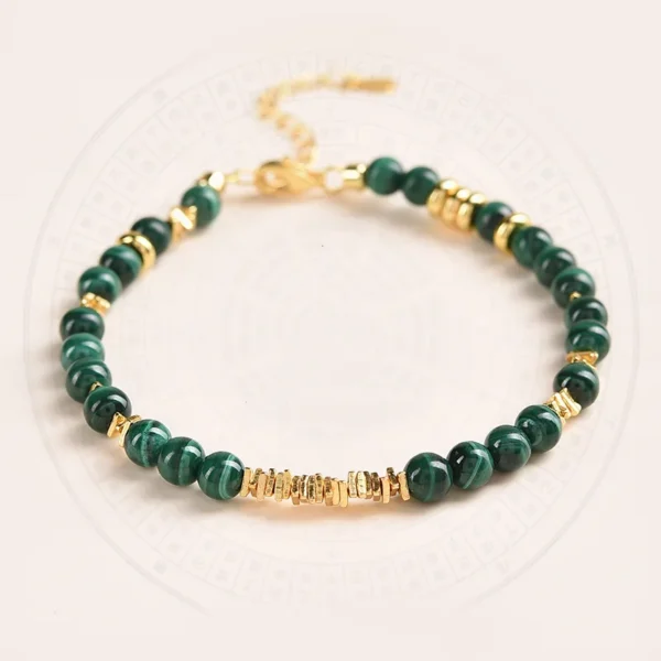 Bracelet with Wood Element Symbol and Ba Gua Chart