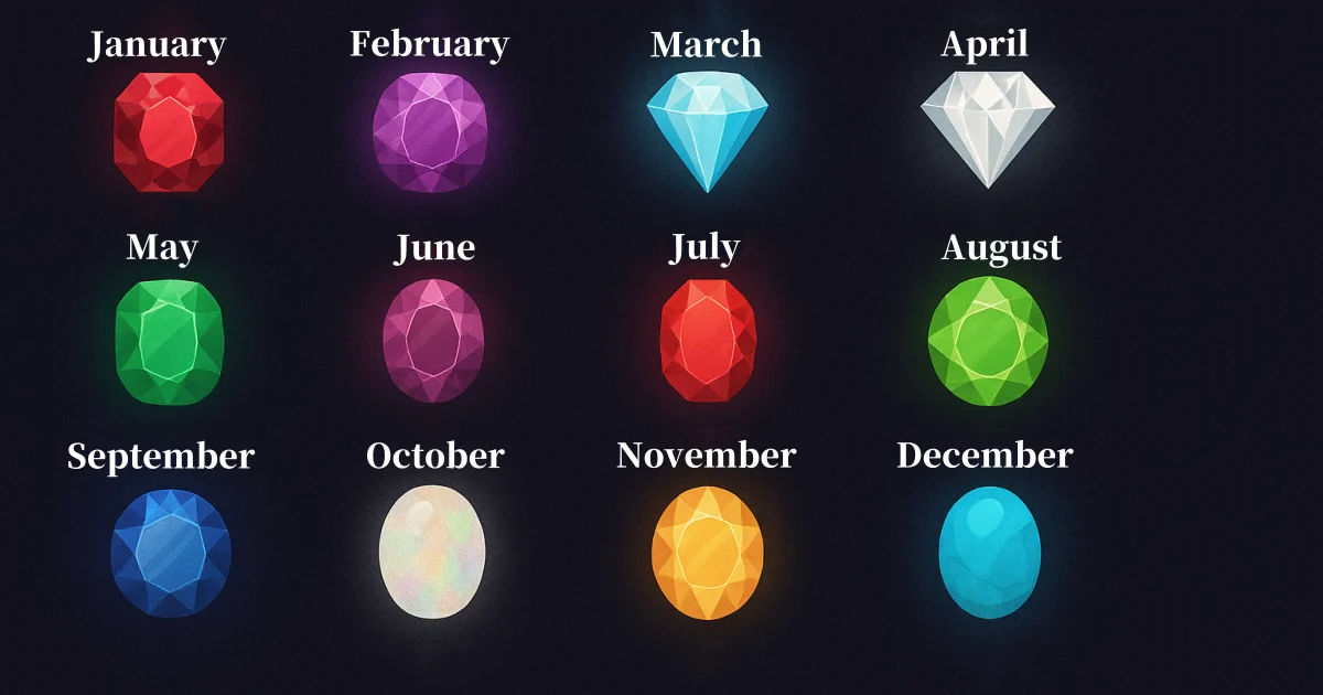 Read more about the article How to Choose and Wear Your Birthstone for Energy & Luck