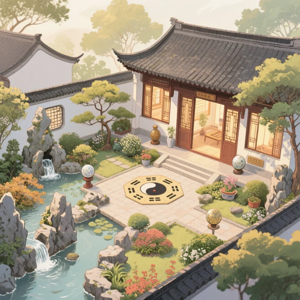 Feng Shui and living environment pictures
